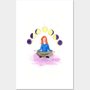 Meditation Posters and Art